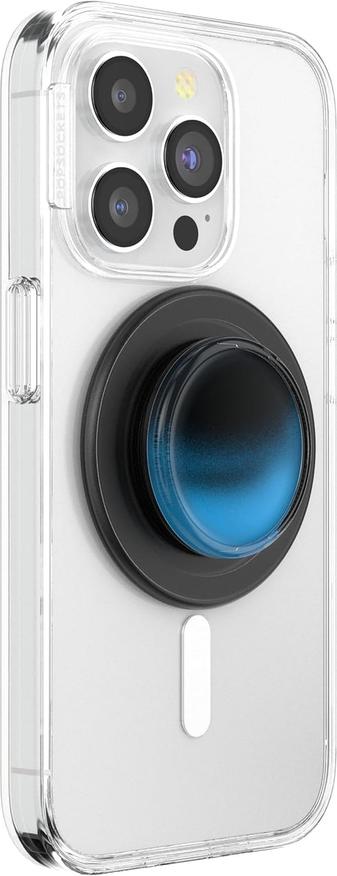 PopSockets Phone Grip, Tidepool Night Tide, Compatible with MagSafe, Wireless Charging
