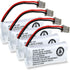 Kruta Cordless Phone Battery BT-1021 BBTG0798001 for Uniden BT-1021 BT1021 BT-1008 BT-1016 BT-1025 2.4V 800mAh