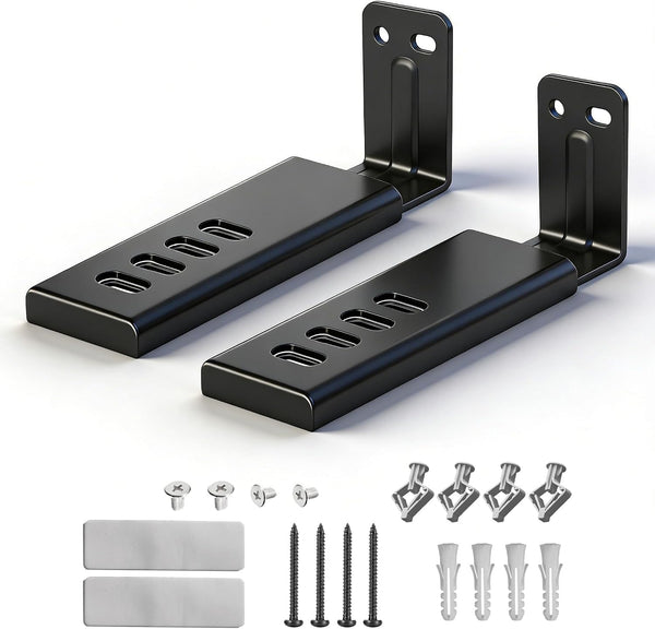 TERDEWE Depth Adjustabl Soundbar Wall Mount Bracket for Samsung, Sony, LG, Vizio, Bose,