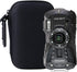 WERJIA Hard Carrying Case for Ricoh WG-90/WG-80/WG-70/WG-60/WG-50/WG-6 Digital Camera Case (Storage Case, Black)