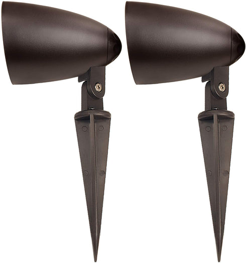 OSD 2.5" Landscape In Ground Speaker, 30W Outdoor Weather Resistant Pair, LS2 Bronze