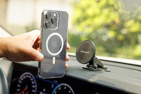 PROfezzion 2-Pack Magnetic Phone Holder for Car, Compatible with MagSafe Car Mount, iPhone 16 15 14 13
