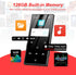 SWOFY 128GB MP3 5.3 D50 Player with Bluetooth - Music Player with Built-in HD Speaker, FM Radio, Voice Recorder, HiFi