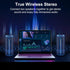 Xuevcn 360 Sound,IP65 Bluetooth Speaker, Portable Bluetooth Speakers with Wireless Stereo Pairing, Built in Mic, HD