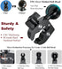 BRCOVAN 1.5'' 0.5'' 1.75'' 1.5 Inches Ball Clamp Mount Base with Aluminum Alloy Tough-Claw, Fit Handlebar Rail