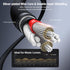 UGREEN 3.5mm Audio Cable, Nylon Braided Aux Cord Male to Male Stereo Hi-Fi Sound for Headphones, 10FT
