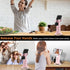 Mcbazel Auto Face Tracking Tripod for Live Vlog Streaming, 360° Rotation, Rechargeable Battery, Pink Phone Camera Mount