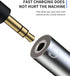 Headphone Adapter Lightning to 3.5mm AUX Audio Jack and Charger Extender Dongle for iPhone 11, 12, Mini, Pro