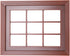 Jelquix 2 Pack Window Frame Photography Props, Creative Travel Photo Frame, Portable Viewfinder for Scenery Landscape
