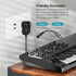 12W Universal Power Supply 12V 9V 7.5V 6V 5V 4.5V 3V 1A AC to DC Adapter for LED Strip, Router, CCTV
