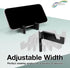 BoxWave (4K) Stand and Mount Compatible with Google TV Streamer - Desktop Aluminum SoloStand, Adjustable Hands-Free
