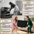 CebraBounze 70 75, TV Cover Moving Box to Dust and Scratch Resistant Felt TV Screen Cover with Bottom Straps for LED