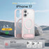 Niunisi 17 6.3-Inch 6.3" 2025, for iPhone with Magnetic Rotable Slim Kickstand Compatible with MagSafe Frosted Matte
