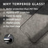 EGKimBa Privacy Screen Protector for iPhone 15 Pro, 6.1 inch Gradient Colorful Anti-Spy Anti-Blue Light Tempered Glass