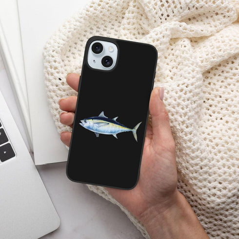 FXOMARLIN 15 15 Tuna Fish Dual Camera Case for iPhone and Plus