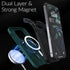 Crave Dual Guard iPhone 15 Pro Case - Forest Green, Shockproof Dual Layer, MagSafe Compatible for Apple iPhone 15 Pro