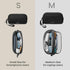 tomtoc Electronics Organizer Travel Case, Water Resistant Travel Bag Cable Organizer for Essentials, Tech Pouch