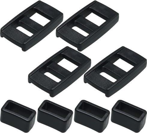 4PCS Camera Strap Adjust Buckle with Plastic Bracket for Luggage Accessories and Camera Straps