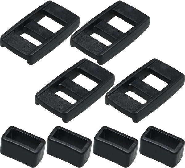 4PCS Camera Strap Adjust Buckle with Plastic Bracket for Luggage Accessories and Camera Straps