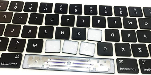 Willhom Keyboard Key Caps, Full Set of US Replacement for MacBook Pro Retina 16" 2019 (A2141), 13" 2020 (A2289, A2251)