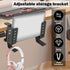 kaimenhong Desk Side Laptop Holder, Desk Side Storage, No Drill Side Desk Organizer, Tablets Hanging Holder, Table Side