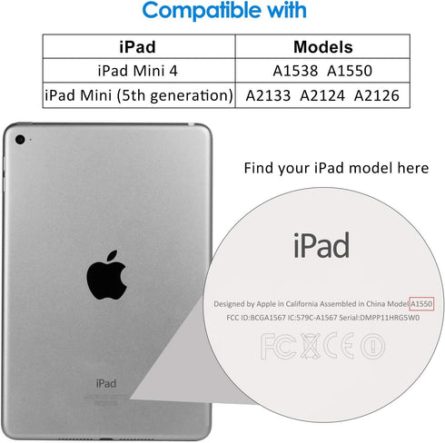 JETech Screen Protector for iPad mini 5/4 - Tempered Glass Film, 1-Pack