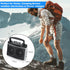 Portable AM FM Radio with Best Reception, Bluetooth Transistor Radio, Wall or Battery Powered, Small Radio for Home,