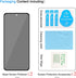 OnePlus Nord N30 5G Privacy Screen Protector 2 Pack - Ultra HD Anti-Spy Tempered Glass, 9H Scratch-Resistant, Easy