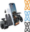 Bike Phone Holder Socket Mount for Treadmill Handlebar, Motorcycles, Scooters, Compatible with Phones 3.7" to 7"