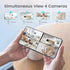 litokam Indoor Camera, 1080P Home Security Camera with Night Vision, Motion Detection, 2-Way Audio, WiFi