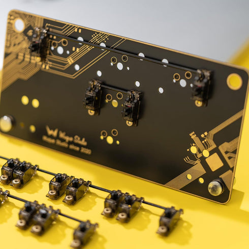 WS V3.1 Keyboard Stabilizers Kit, 1.2mm PCB Mount Screw in Stabilizers with 2u 6.25u 7u Wires, Keyboard Stabilizers for Custome Mechanical Keyboard 1.2mm