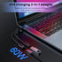 USB C OTG with Charging Adapter, USB C OTG Splitter with 60W PD Fast Charge for Steam Deck, Galaxy S22, Switch