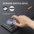 ProtoArc XK01 Foldable Bluetooth Keyboard, Full-Size Wireless Portable Keyboard with Numeric Keypad