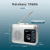 Retekess TR606 Cassette Cassette Tape Recorder Player, AM FM Players, Supports Voice/AUX Line in Record, Powered by DC