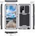 Aluminum Metal Waterproof Case for Samsung Galaxy S22 Ultra 5G, Shockproof Military Heavy Duty Protector with Sliding