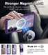 Hekodonk Glitter Case for Samsung Galaxy S24 Plus, Compatible with MagSafe, Full Body Shockproof with Screen & Camera