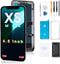 iPhone Xs Max Screen Replacement 6.5', 3D Touch Display Full Repair Kit with Tools Set, Tempered Glass
