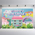 YTHKJS 5 3FT * Rainbow Dollhouse Birthday Party Backdrop Decorations,Rainbow Dollhouse Theme Party Supplies