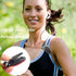 Retractable Wireless Headphone Headset, Lightweight V5.0 Noise Cancelling Mic Clip on Earpiece for Sports, Running,