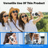 Silicone Suction Phone Case, Magnetic Suction Cup Phone Mount, Sticky Phone Suction Grip for Selfies and Videos,