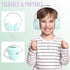 rockpapa L22 Wired Headphones for Kids, Foldable Stereo 3.5mm Corded Headphones for School, Classroom, Laptop