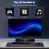 SENZER CS30 Bluetooth Computer Speakers for Desktop, USB Plug & Play PC Speakers with Dynamic LED Light, Stereo Sound