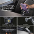ELOHEI Phone Holder for Tesla Model Y with Custom Base, Compatible with 2020-2024 Tesla Model Y/3 Accessories (Black)