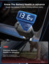 SUPERONE 4-in-1 Car Charger with Retractable Apple Cords, USB C Adapter for iPhone 15/14/13/12/11 Pro Max