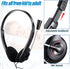 Yunsailing 30 Pack Kids Headphones with Microphone, Lightweight Adjustable Earphones, 3.5 mm Jack
