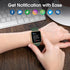 Smart Watch, Fitness Tracker with 45mm Touch Screen, Heart Rate Monitor, Waterproof for Android iOS