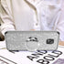 Case for Moto G Power 2021, Shockproof Protection with Ring Kickstand Lanyard, Cute Soft Glitter Cover - Silver