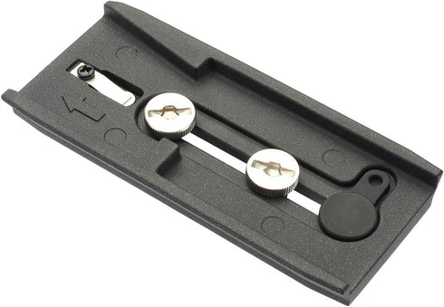 Universal Sliding Quick Release Plate Replacement Camera Mount with 1/4 Inch and 3/8 Inch Screws, 3.54 inches
