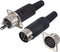 DIN 6 Pin Male Plug Solder Connector + Female Adapter Recessed Socket Panel Mount AV Adapter Set of 2