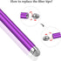 StylusHome Stylus Pens for Touch Screens, 6 Pcs, Capacitive Stylus Fiber Tips with 6 Extra Replaceable Tips for iPad